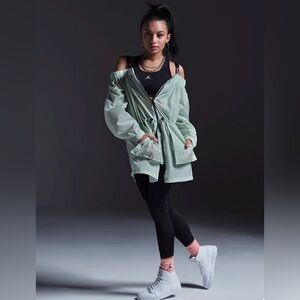 Nike Mint Green Utility Jacket for Women